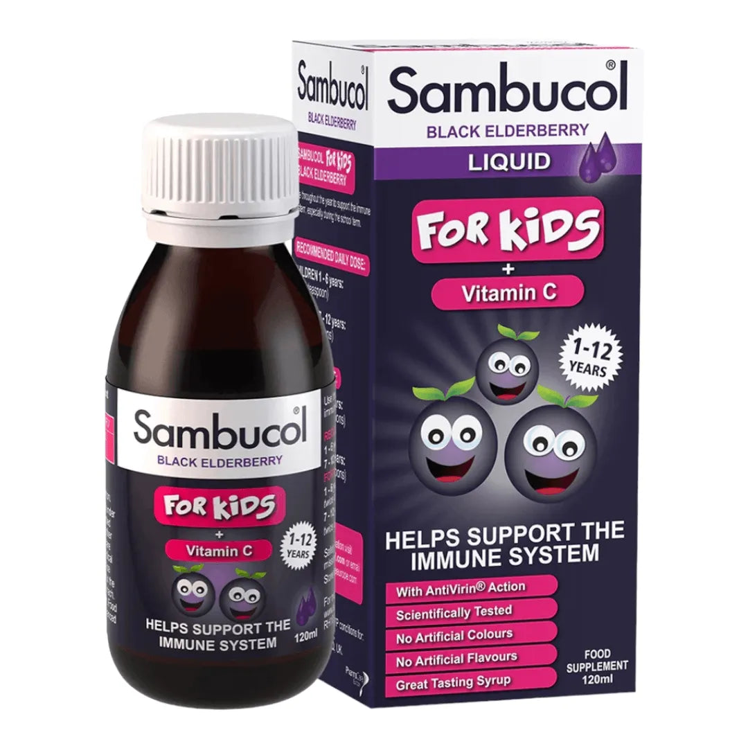 Sambucol - Liquid for kids 120ml - GOLDFARMACI