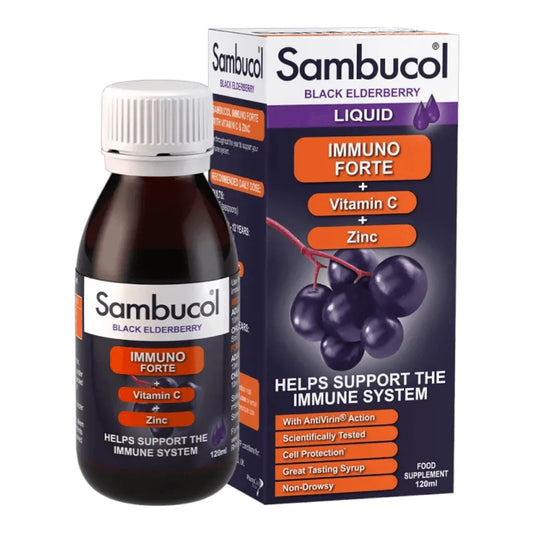 Sambucol - Liquid Immuno Forte 120ml - GOLDFARMACI