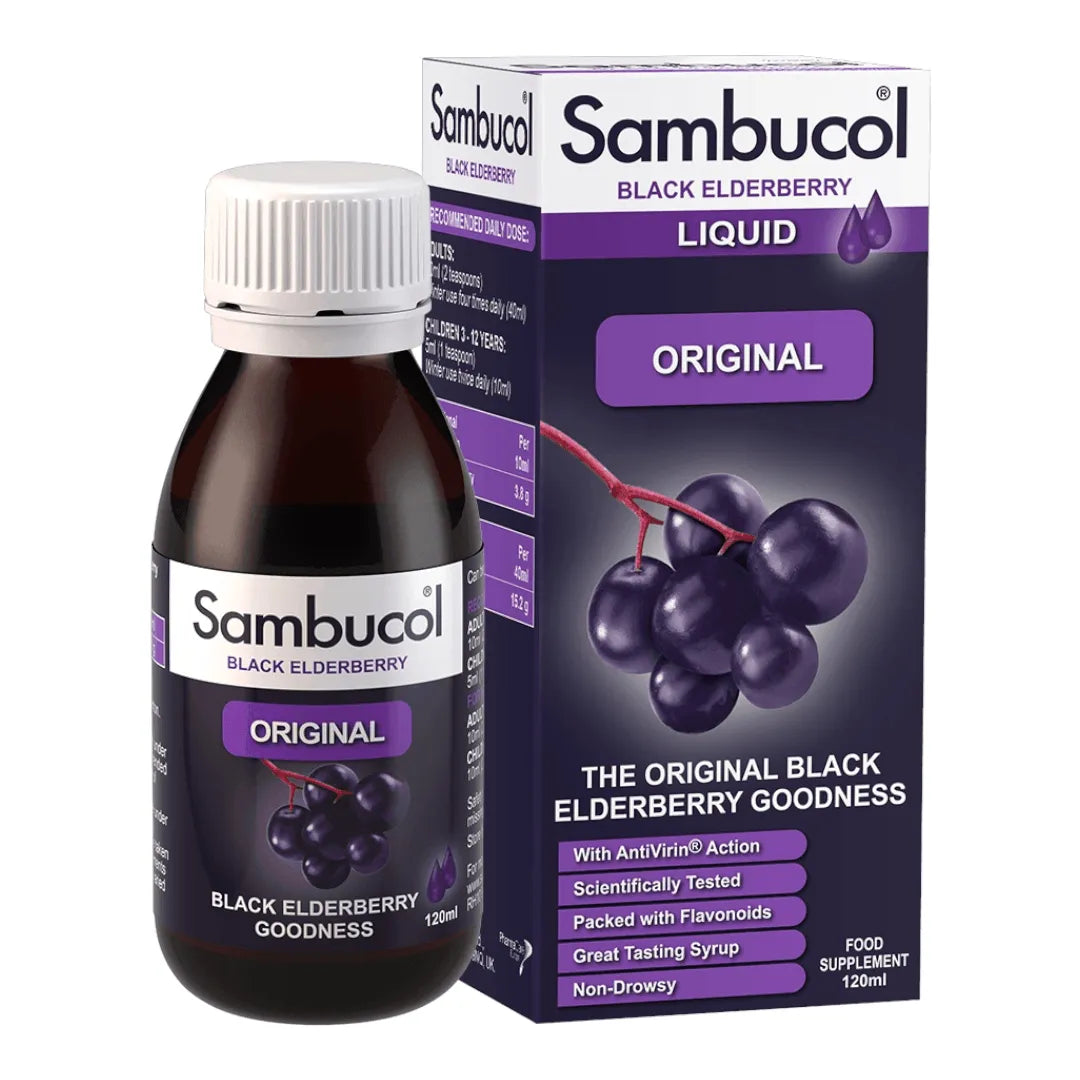 Sambucol - Liquid Original 120ml - GOLDFARMACI