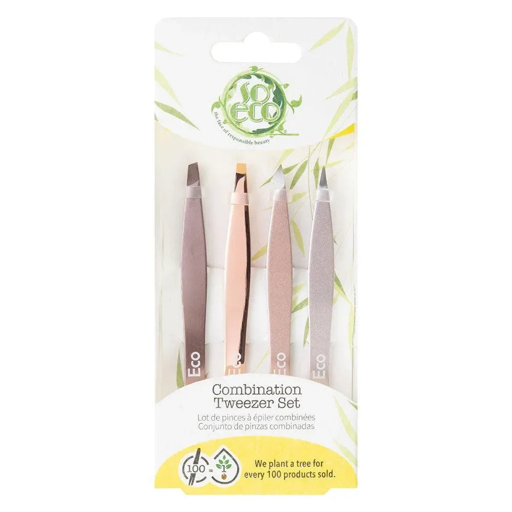 4-piece-tweezer-set-rose-gold-goldfarmaci-34034 - GOLDFARMACI