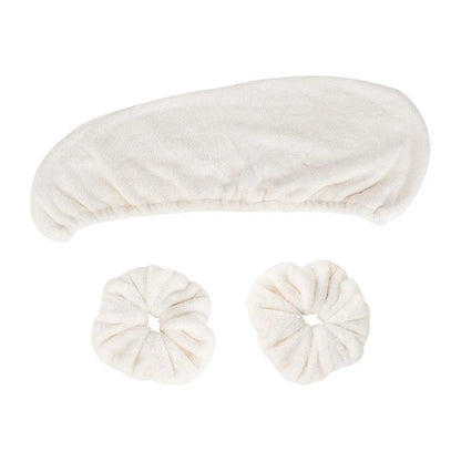 So-Eco - Bamboo Scrunchie & Hair Towel - GOLDFARMACI