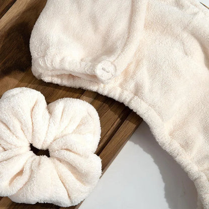 So-Eco - Bamboo Scrunchie & Hair Towel - GOLDFARMACI