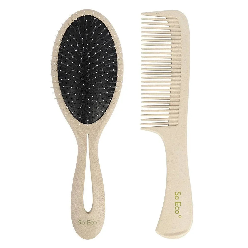 So-Eco - Biodegradable Detangling Hair Set - GOLDFARMACI