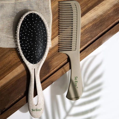 So-Eco - Biodegradable Detangling Hair Set - GOLDFARMACI