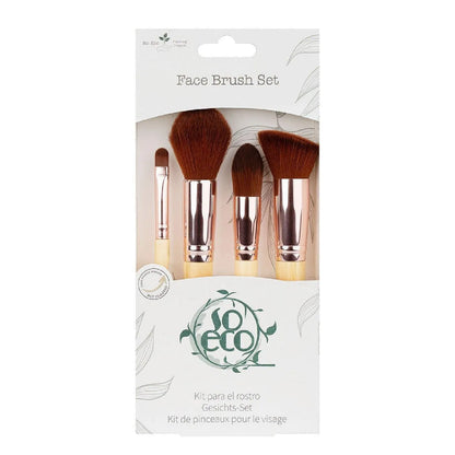 So-Eco - Face Makeup Brush Set - GOLDFARMACI