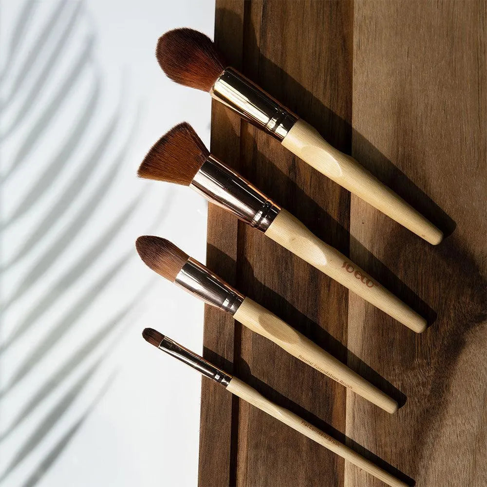 So-Eco - Face Makeup Brush Set - GOLDFARMACI