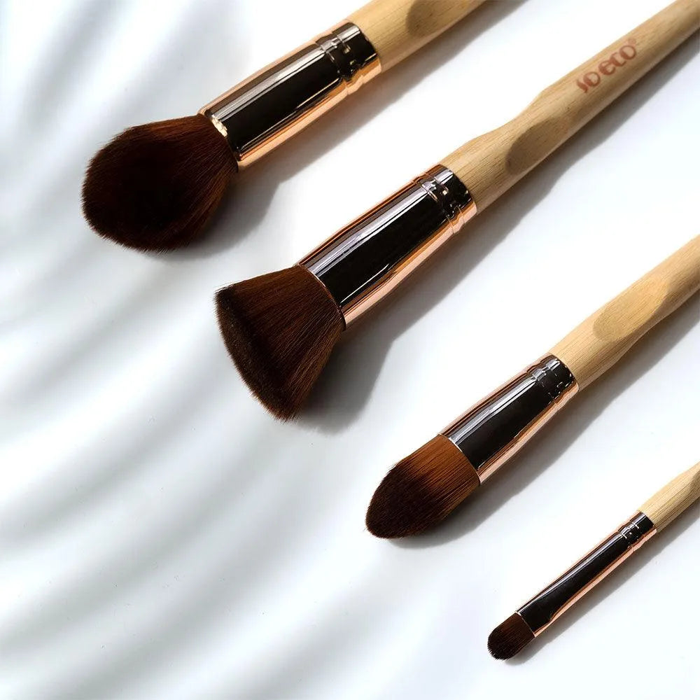 So-Eco - Face Makeup Brush Set - GOLDFARMACI