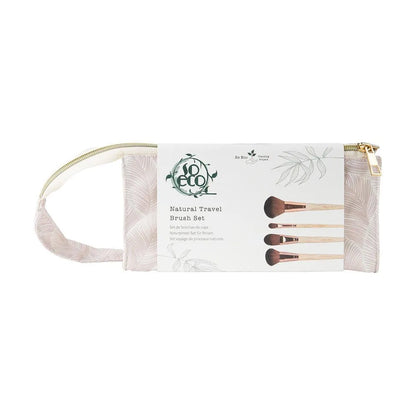 So-Eco - Natural Travel Brush Set Neutral - GOLDFARMACI