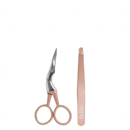 So-Eco - Shaping Brow Scissor & Tweezer - GOLDFARMACI
