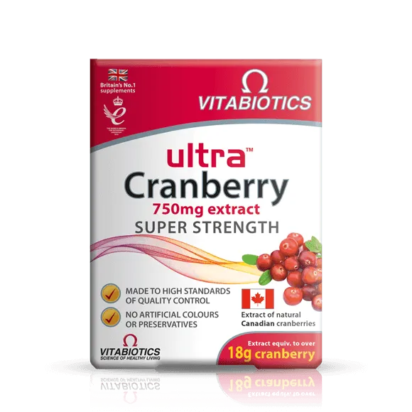 Vitabiotics - Ultra Cranberry 30Tabs - GOLDFARMACI