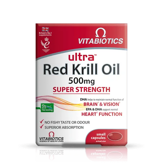 Vitabiotics - Ultra Red Krill Oil 30Tabs - GOLDFARMACI