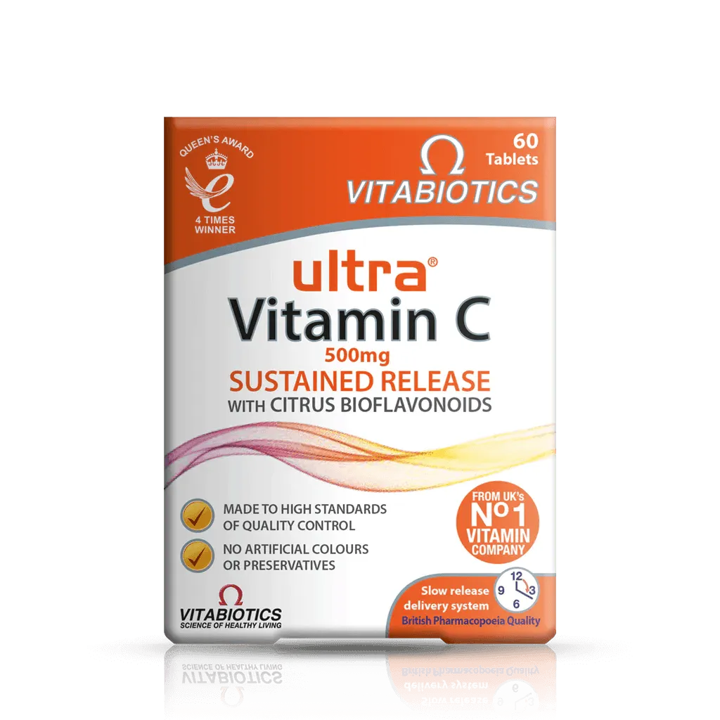 Vitabiotics - Ultra Vitamin C 60Tabs - GOLDFARMACI
