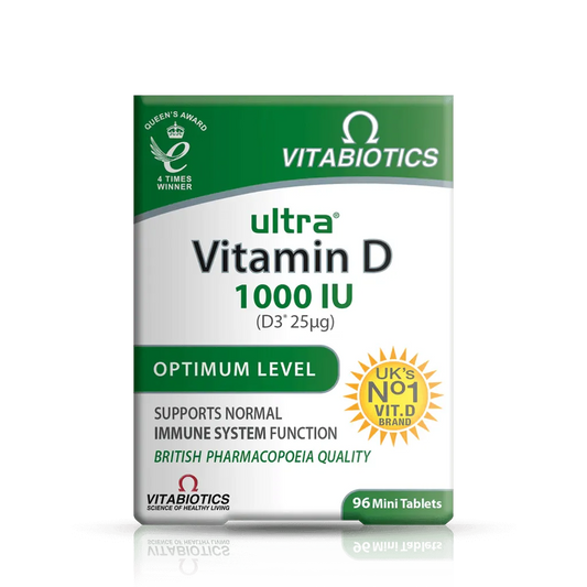 Vitabiotics - Ultra Vitamin D 1000IU 96Tabs - GOLDFARMACI