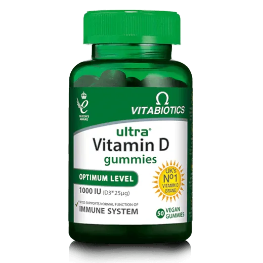 Vitabiotics - Ultra Vitamin D Gummies 50pcs - GOLDFARMACI