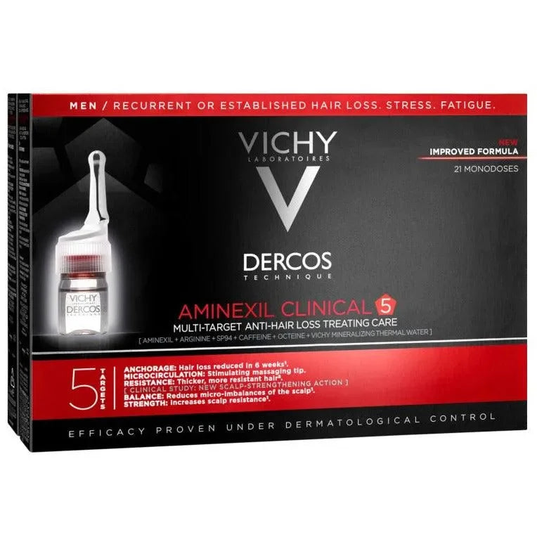 Vichy - Dercos Aminexil Clinical 5 Homme - GOLDFARMACI