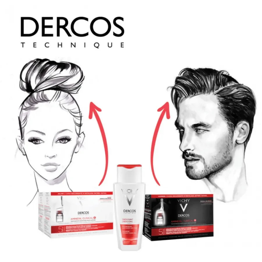 Vichy - Dercos Aminexil Clinical 5 Homme - GOLDFARMACI