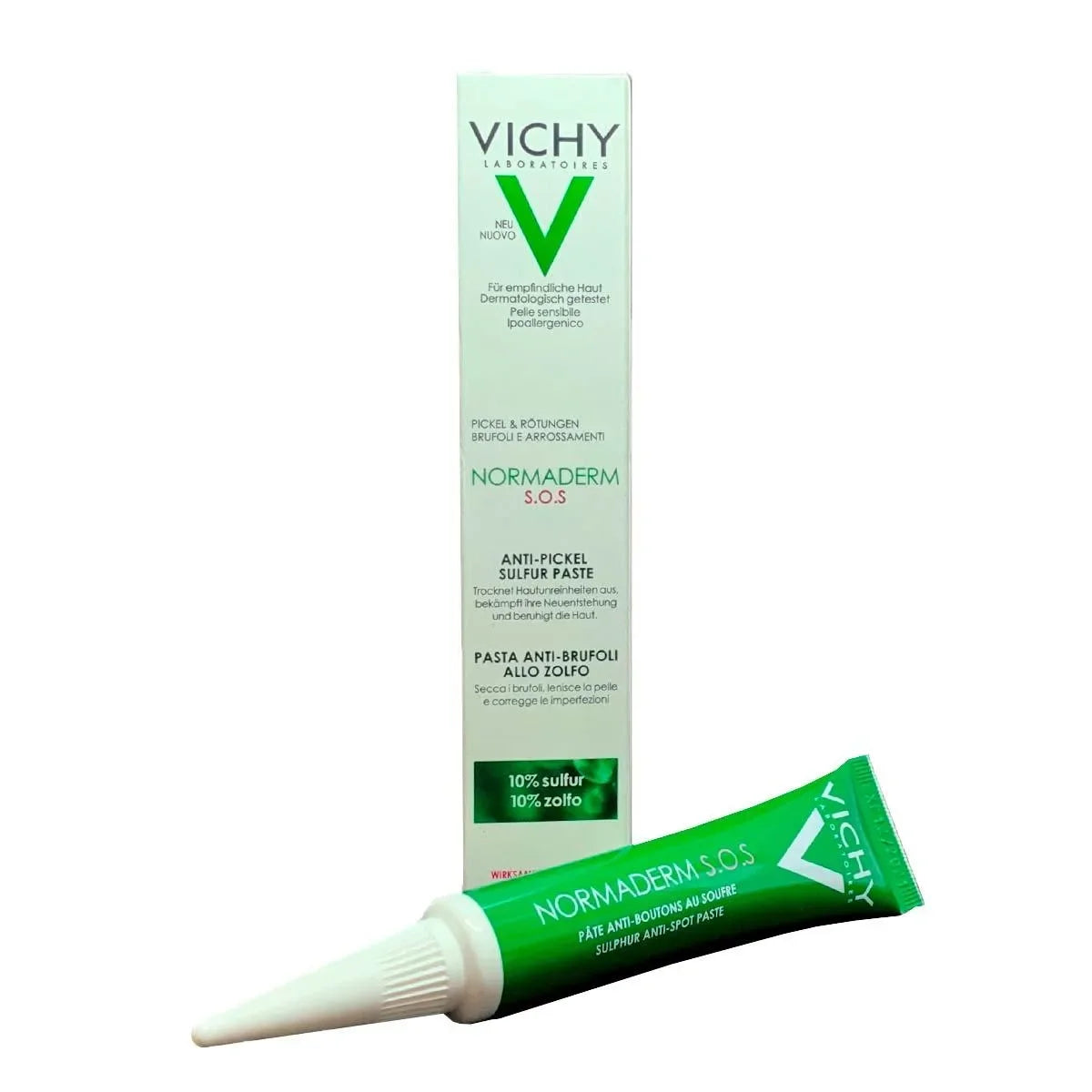 Vichy - Normaderm SOS Sulfur Anti-Spot Paste - GOLDFARMACI