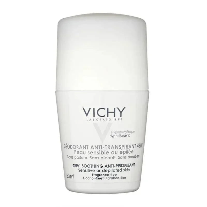 Vichy - Soothing Anti-Perspirant 48H Roll-On - GOLDFARMACI