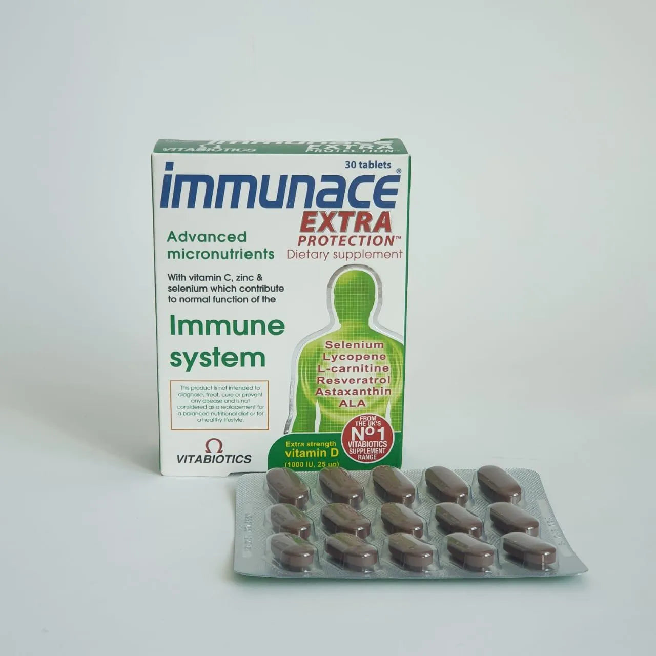 Vitabiotics - Immunace Extra Protection - GOLDFARMACI