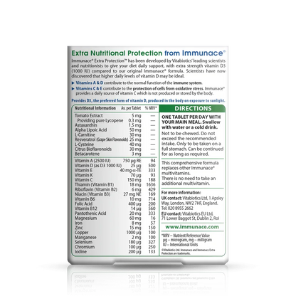 Vitabiotics - Immunace Extra Protection - GOLDFARMACI