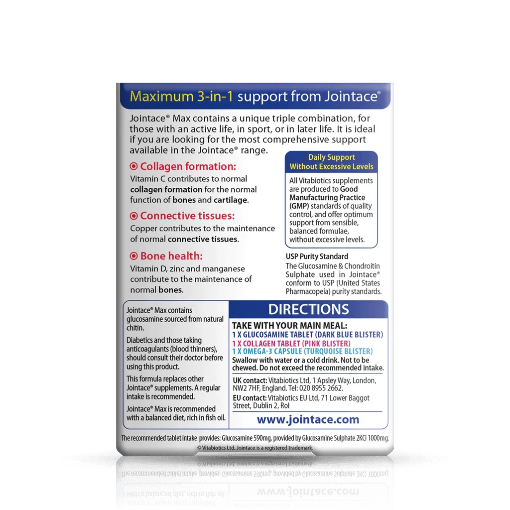 Vitabiotics - Jointace Max - GOLDFARMACI
