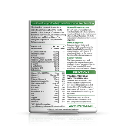 Vitabiotics - Liverel - GOLDFARMACI