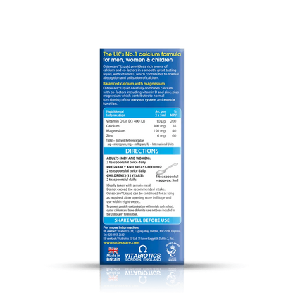 Vitabiotics - Osteocare Liquid 200ml - GOLDFARMACI