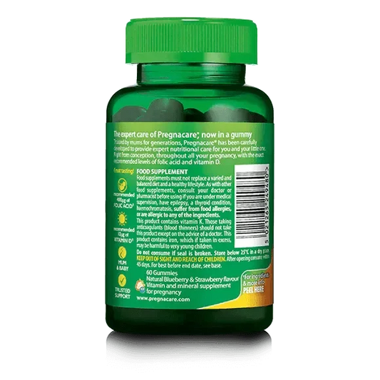Vitabiotics - Pregnacare Gummies 60pcs - GOLDFARMACI