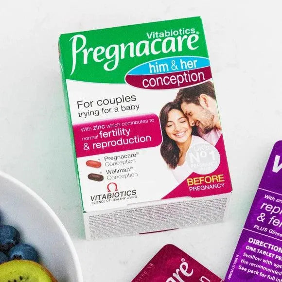 Vitabiotics - Pregnacare Him&Her Conception 60Tabs - GOLDFARMACI