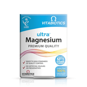 Vitabiotics - Ultra Magnesium 60Tabs - GOLDFARMACI