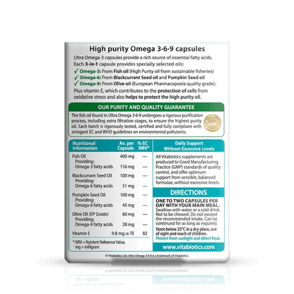 Vitabiotics - Ultra Omega 3·6·9 - GOLDFARMACI