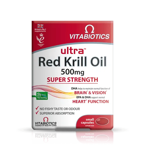 Vitabiotics - Ultra Red Krill Oil 30Tabs - GOLDFARMACI
