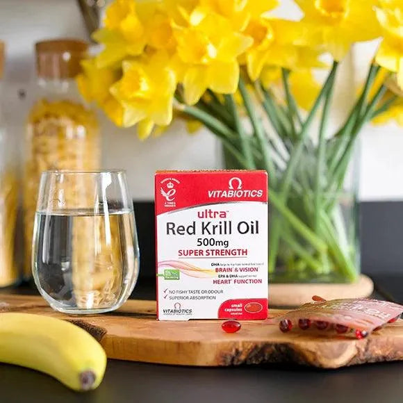 Vitabiotics - Ultra Red Krill Oil 30Tabs - GOLDFARMACI