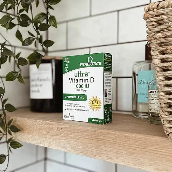 Vitabiotics - Ultra Vitamin D 1000IU 96Tabs - GOLDFARMACI