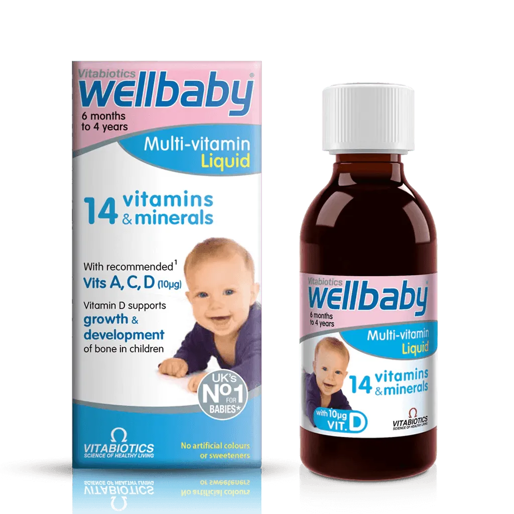 Vitabiotics - Wellbaby Multi-vitamin Liquid 150ml - GOLDFARMACI