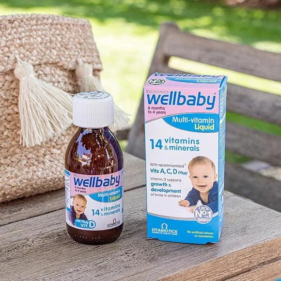 Vitabiotics - Wellbaby Multi-vitamin Liquid 150ml - GOLDFARMACI