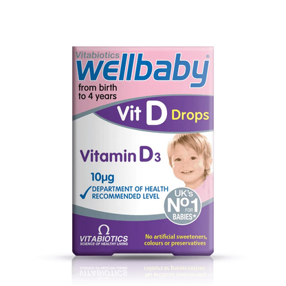 Vitabiotics - Wellbaby Vitamin D Drops 30ml - GOLDFARMACI