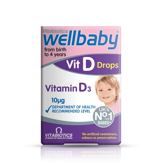 Vitabiotics - Wellbaby Vitamin D Drops 30ml - GOLDFARMACI