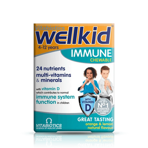 Vitabiotics - Wellkid Immune Chewable 30Tabs - GOLDFARMACI