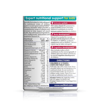 Vitabiotics - Wellkid Immune Chewable 30Tabs - GOLDFARMACI