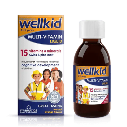 Vitabiotics - Wellkid Multi-vitamin Liquid 150ml - GOLDFARMACI