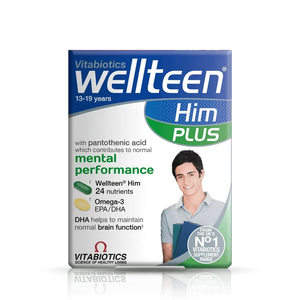 Vitabiotics - Wellteen Him Plus 56Tabs - GOLDFARMACI