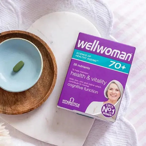 Vitabiotics - Wellwoman 70+ 30Tabs - GOLDFARMACI