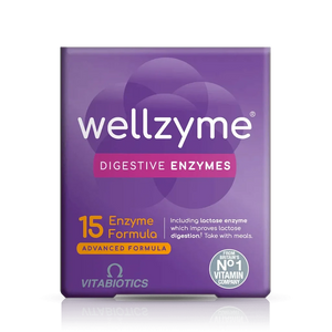 Vitabiotics - Wellzyme Digestive Enzymes Advanced 60Caps - GOLDFARMACI