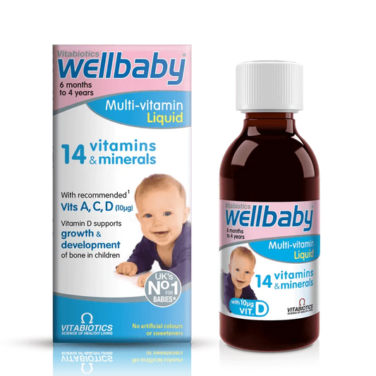 Vitabiotics - Wellbaby Multi-vitamin Liquid 150ml - GOLDFARMACI