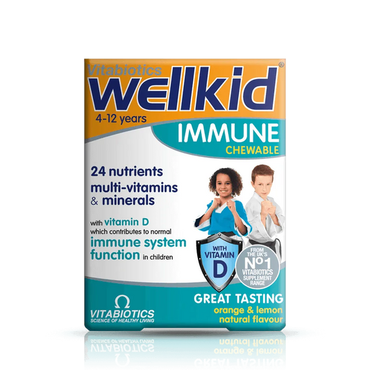 Vitabiotics - Wellkid Immune Chewable 30Tabs - GOLDFARMACI
