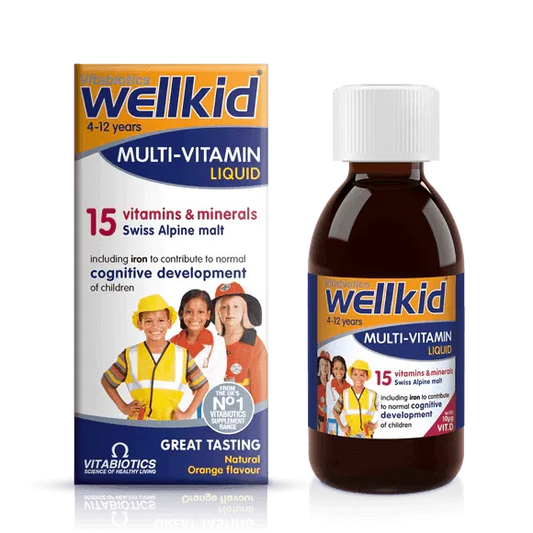 Vitabiotics - Wellkid Multi-vitamin Liquid 150ml - GOLDFARMACI