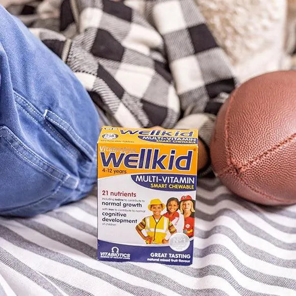 Vitabiotics - Wellkid Smart Chewable 30Tabs - GOLDFARMACI