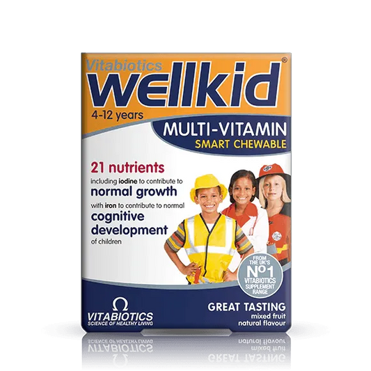 Vitabiotics - Wellkid Smart Chewable 30Tabs - GOLDFARMACI