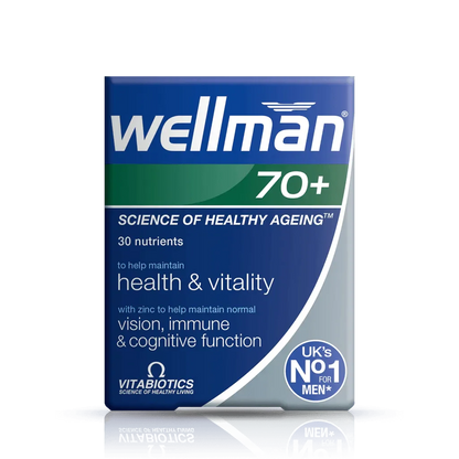 Vitabiotics - Wellman 70+ 30Tabs - GOLDFARMACI